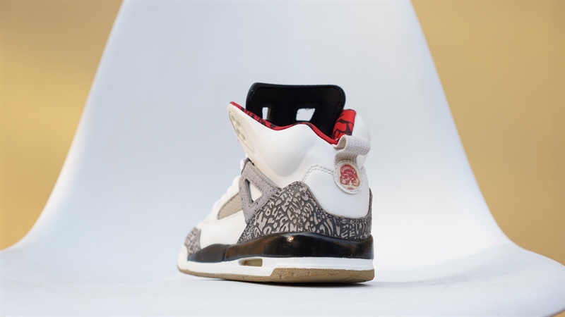 Giày Jordan Spizike White Cement 317321-122 2hand 3 Giày Jordan Spizike White Cement 317321-122 2hand - Ảnh 3