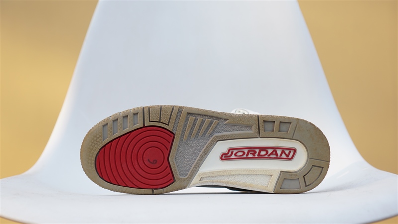 Giày Jordan Spizike White Cement 317321-122 2hand 4 Giày Jordan Spizike White Cement 317321-122 2hand - Ảnh 4