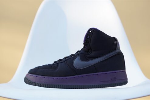 Giày Nike Air Force 1 High Black Purple 334031-002 2hand - 40