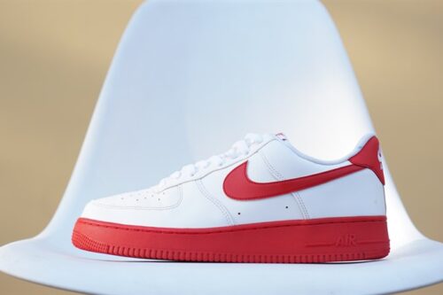 Giày Nike Air Force 1 Low White Red Midsole CK7663-102 2hand - 45