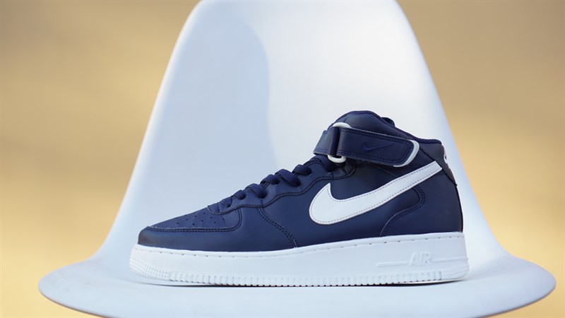 Giày Nike Air Force 1 Mid Navy White 315123-407 2hand - 45