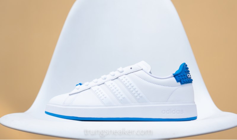 Giày Tennis Adidas Grand Court 2.0 White Blue GW7178 - 44
