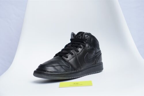 Giày Jordan 1 Mid Black Dark Grey (M) 554725-021
