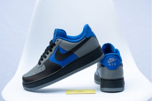 Giày Nike Air Force 1 iD Black Grey Blue AQ3778-994