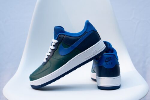 Giày Nike Air Force 1 ID Green Blue CT7875-994