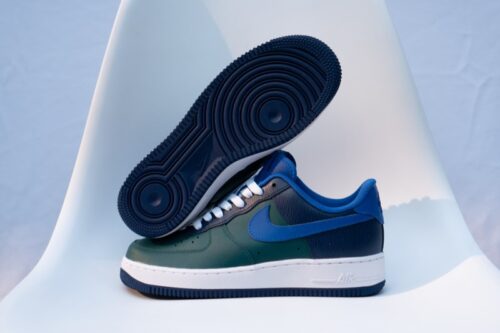 Giày Nike Air Force 1 ID Green Blue CT7875-994