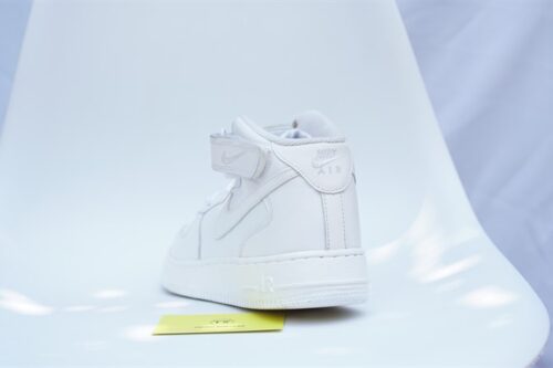 Giày Nike Air Force 1 Mid White (6) 315123-111