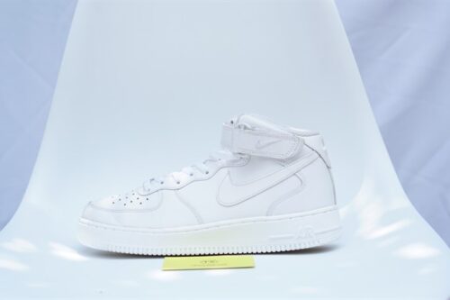 Giày Nike Air Force 1 Mid White (6) 315123-111