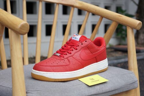 Giày Nike Air Force 1 Red Python (6+) 718152-600