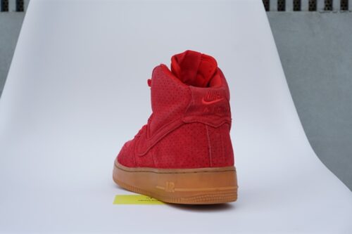 Giày Nike Air Force 1 Suede Red Gum (6) 749266-601
