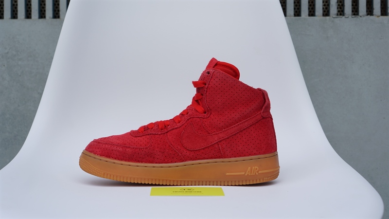 Giày Nike Air Force 1 Suede Red Gum (6) 749266-601 - 39