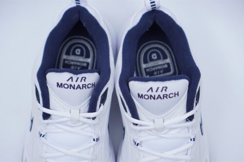 Giày Nike Air Monarch IV White Navy 415445-102