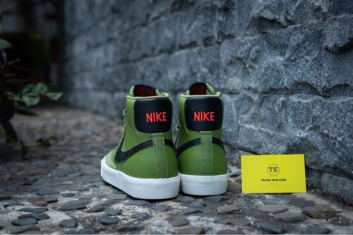 Giày Nike Blazer Mid 77 Green Black DH1017-300