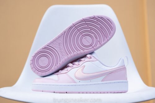 Giày Nike Court Borough 2 White Pink Pastel DQ0492-100
