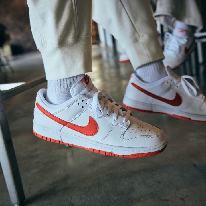 Giày Nike Dunk Low Picante Red- Đơn Giản Nhưng Vẫn Nổi Bật 1 giay nike dunk low picante red don gian nhung van noi bat