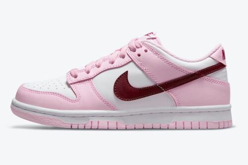 Giày Nike Dunk Low Pink Foam CW1590-601 - 36