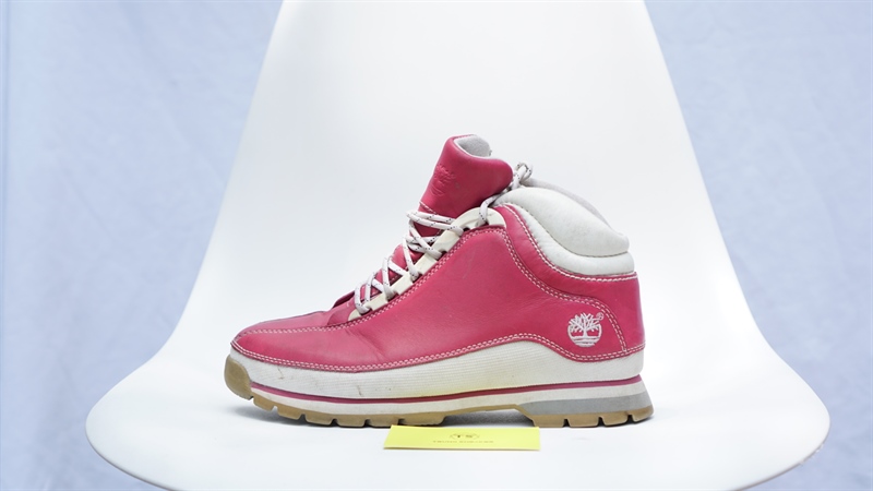 Giày Timberland Leather Boots Pink (X-) 85399