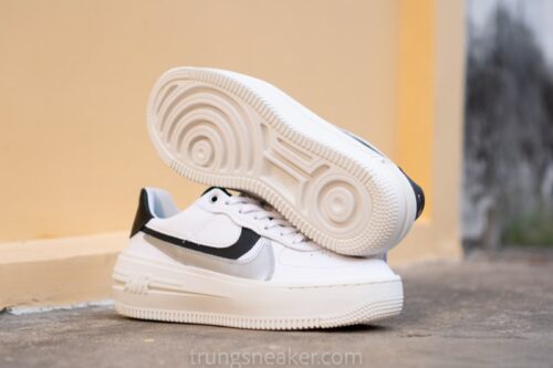 Giày Nike Air Force 1 PLT.AF.ORM White Silver (W) DX3199-100