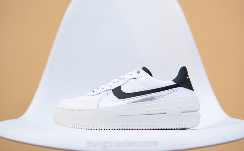 Giày Nike Air Force 1 PLT.AF.ORM White Silver (W) DX3199-100