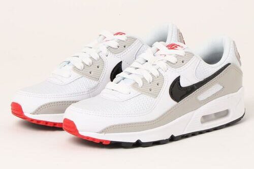 Giày Nike Air Max 90 White Grey Red DX0116-101