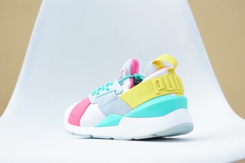 Giày Puma Muse 'White Teal Pink' 367645-04 2hand