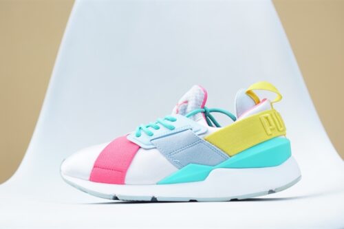 Giày Puma Muse 'White Teal Pink' 367645-04 2hand - 38