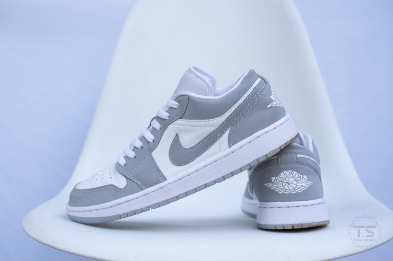 Giày Jordan 1 Low Wolf Grey (W) DC0774-105 Giày Jordan 1 Low Wolf Grey (W) DC0774-105