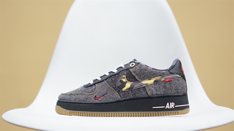 Giày Nike Air Force 1 Low Remix Black DB1976-001 2hand - 38.5