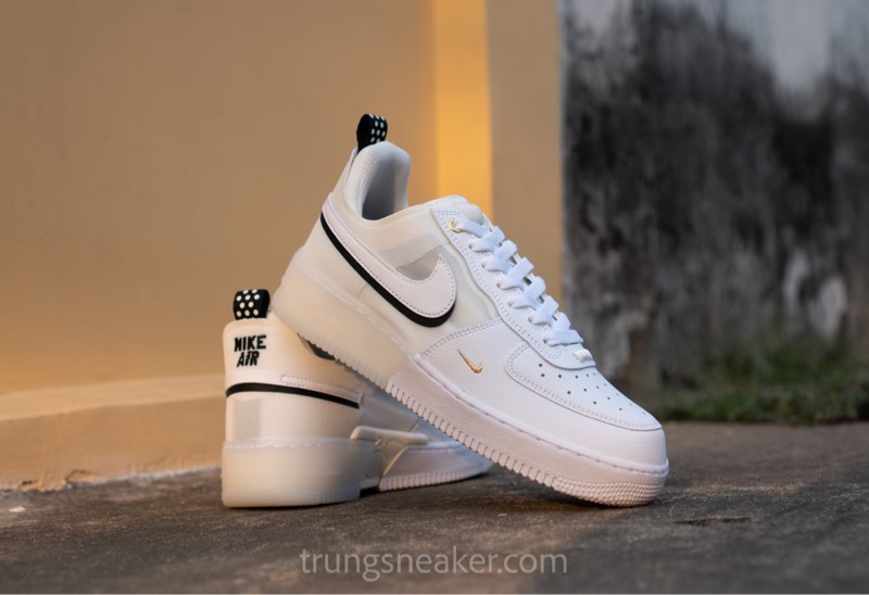 Giày Nike Air Force 1 React 40th Sail Gold DQ7669-100 Giày Nike Air Force 1 React 40th Sail Gold DQ7669-100
