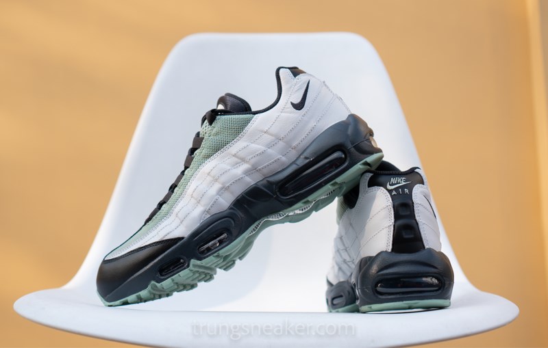 Giày Nike Air Max 95 ID Grey Green Black 314350-998 Giày Nike Air Max 95 ID Grey Green Black 314350-998