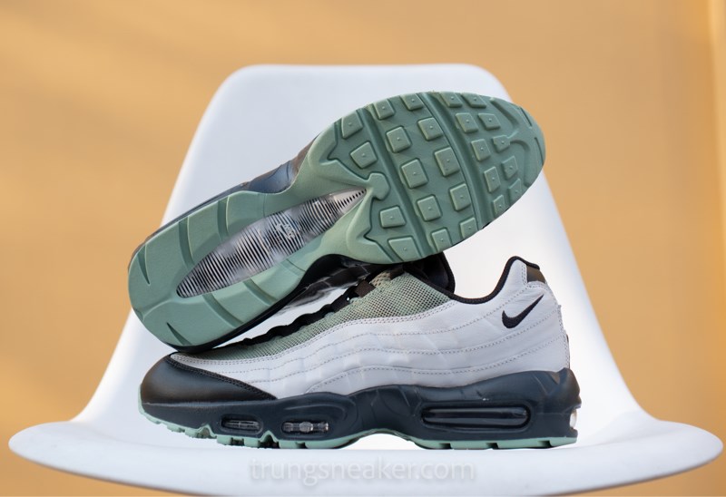 Giay Nike Air Max 95 ID Grey Green Black 314350 998