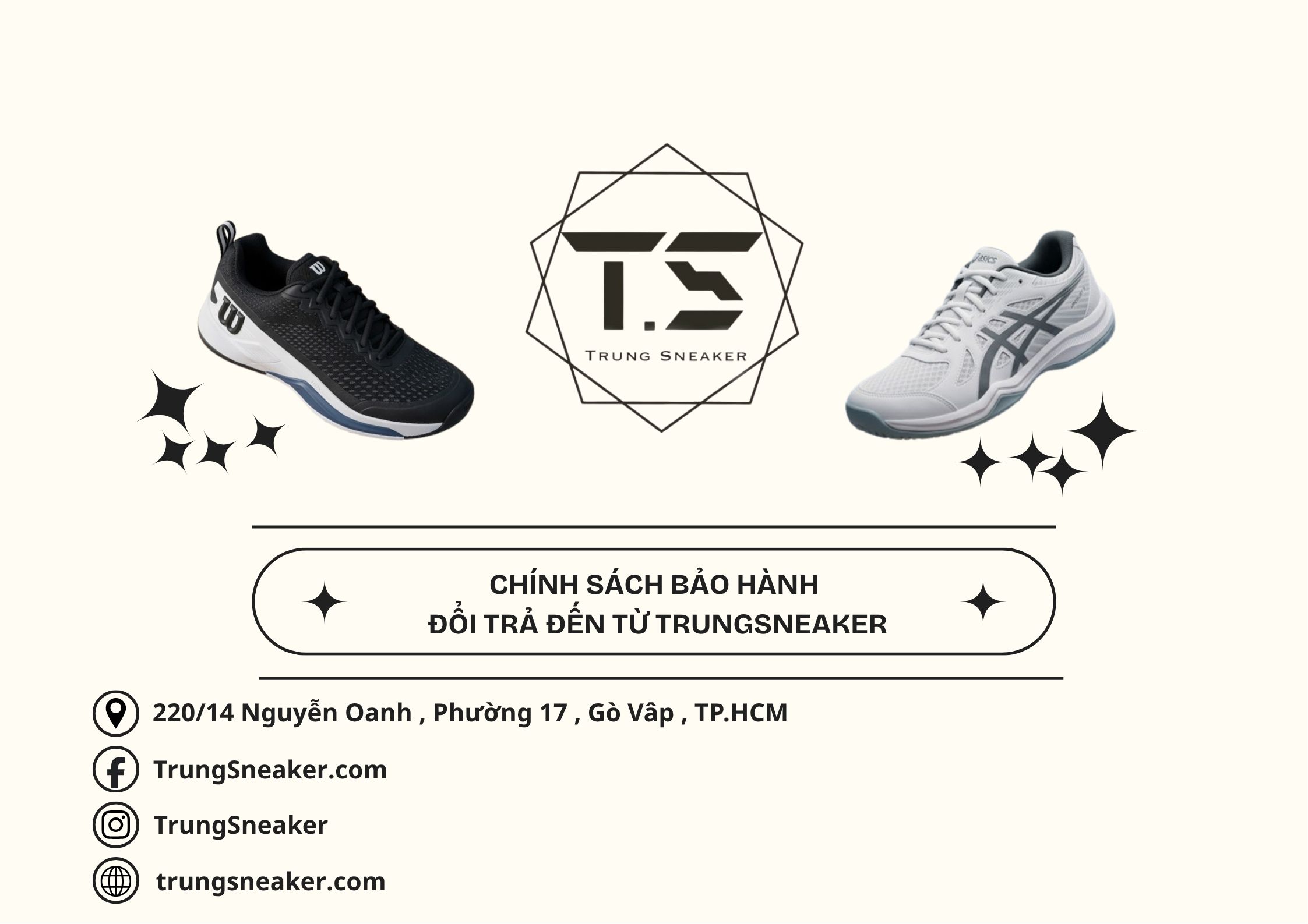 Chính Sách Bảo Hành- Đổi Trả Đến Từ Trungsneaker