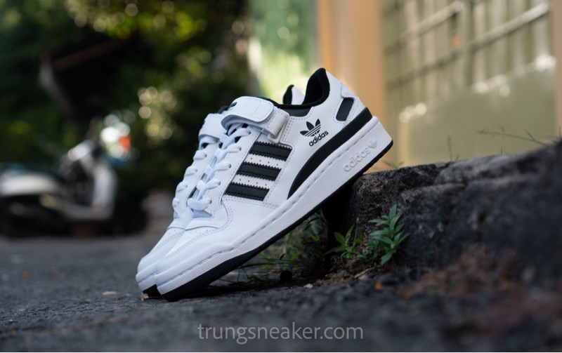 Giày adidas Forum Low White Black FY7757 Giày adidas Forum Low White Black FY7757