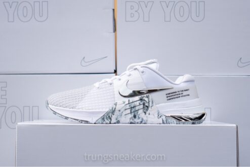 Giày tập luyện Nike Metcon 8 iD White Silver Camo DV2285-900 - 40.5