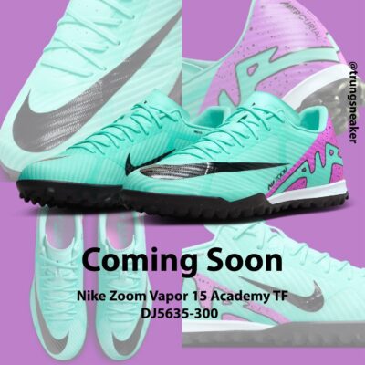 Nike Zoom Vapor 15 Academy TF và Nike Vapor 15 Pro TF DJ5605-300: Giày đá bóng sân cỏ nhân tạo cho cầu thủ tốc độ