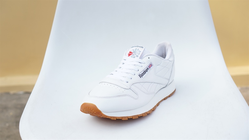 Giày Reebok Classic Leather White 49797 2hand 2 Giày Reebok Classic Leather White 49797 2hand