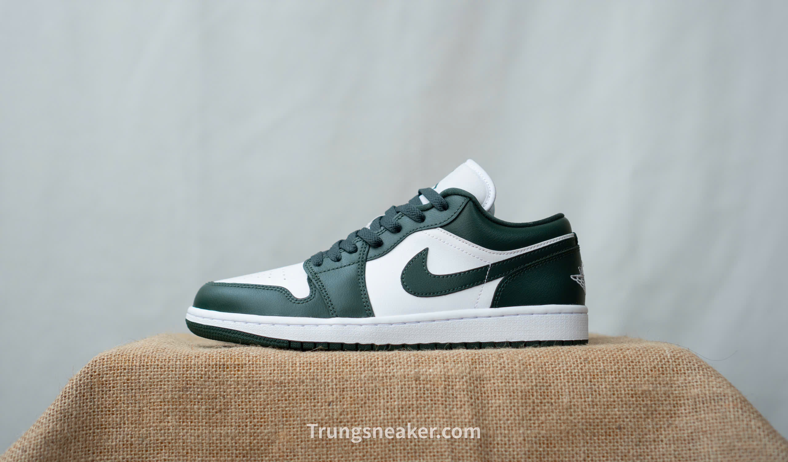 Giày Air Jordan 1 Low White Olive DC0774-113 - 39