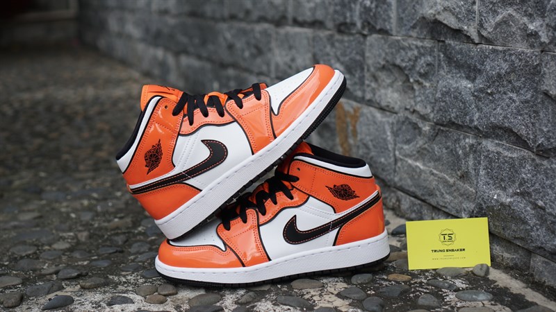 Giày Jordan 1 Mid 'Turf Orange' BQ6931-802 Giày Jordan 1 Mid 'Turf Orange' BQ6931-802