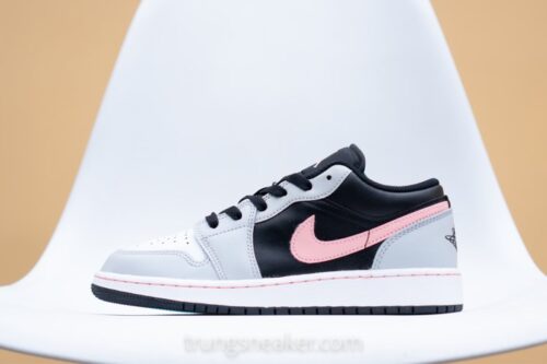Giày Nike Air Jordan 1 Low Black Grey Pink 553560-062 - 37.5