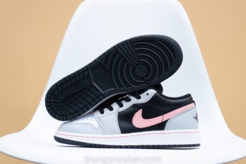 Giày Nike Air Jordan 1 Low Black Grey Pink 553560-062