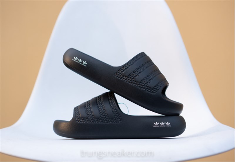 Dép chính hãng Adidas Adilette Ayoon Black GX1979 Dép chính hãng Adidas Adilette Ayoon Black GX1979