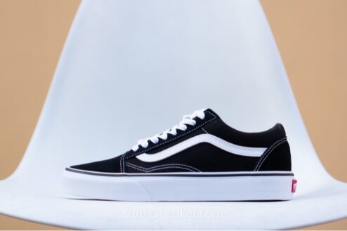 Giày chính hãng Vans Old Skool Black White 507698 [Order] - 45