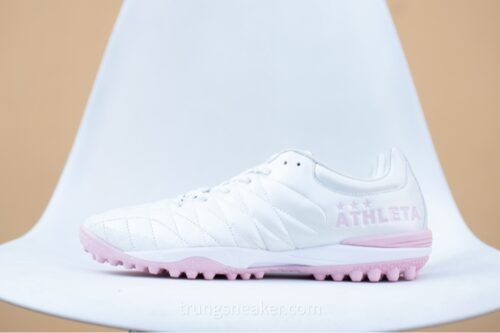 Giày đá banh Athleta Kangaroo TF White Pink CED12007