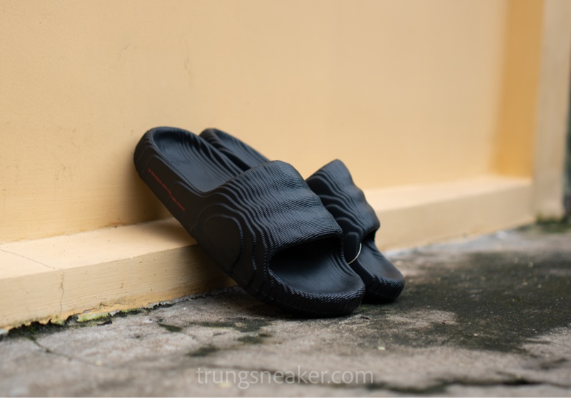 Dép chính hãng Adidas Adilette 22 Black - 42