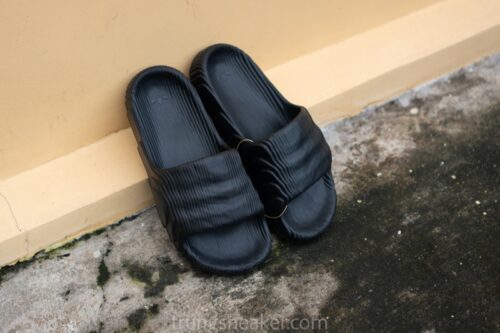 Dép chính hãng Adidas Adilette 22 Black - 42