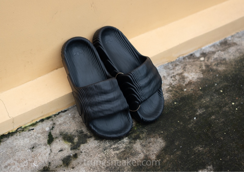 Dép chính hãng Adidas Adilette 22 Black - 42