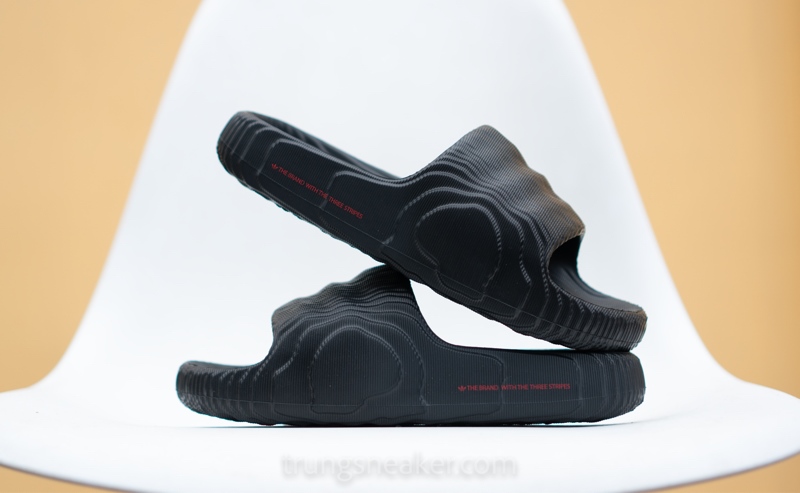 Dép chính hãng Adidas Adilette 22 Black - 42