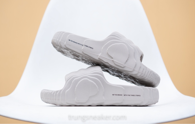 Dép chính hãng Adidas Adilette 22 Grey - 40.5