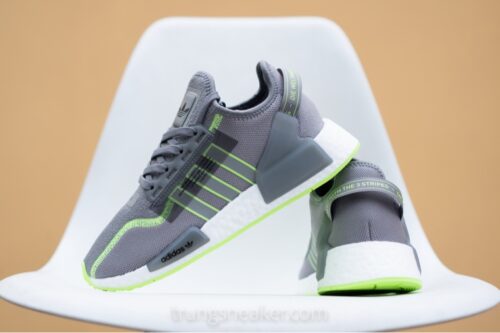 Giày Adidas NMD R1 V2 Grey Primeblue GY6163 - 40