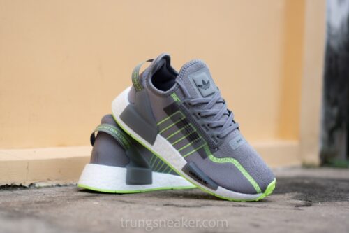 Giày Adidas NMD R1 V2 Grey Primeblue GY6163 - 40